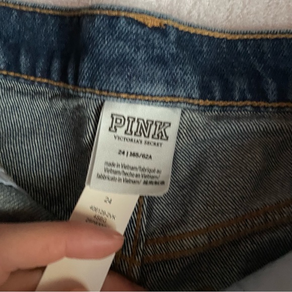 PINK VS dark denim shorts - Picture 2 of 2